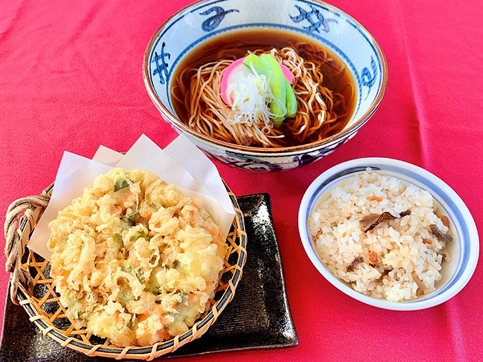大判かき揚げ そば・うどん